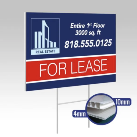 10mm Coroplast Signs